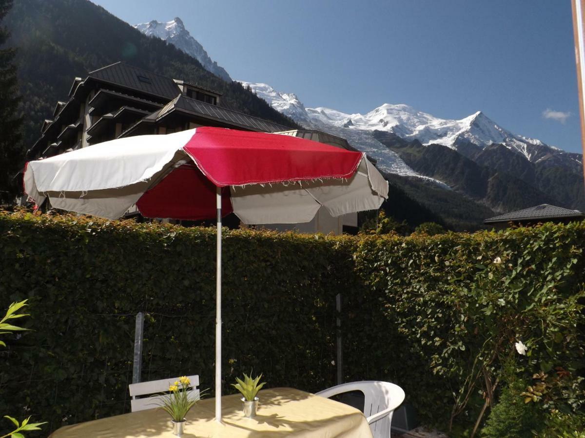 2 Pieces+Terrasse Chamonix Centre Apartman Kültér fotó